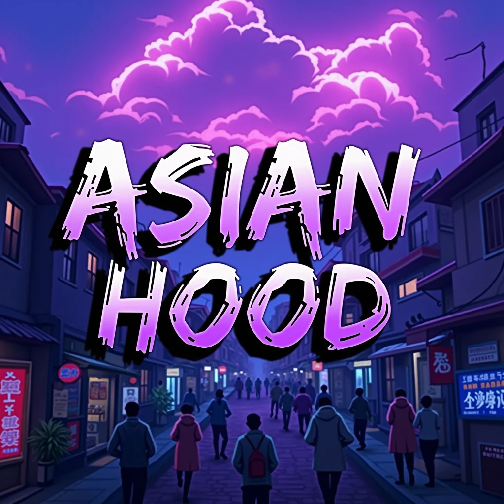 Make it better but the words stay Asian hood