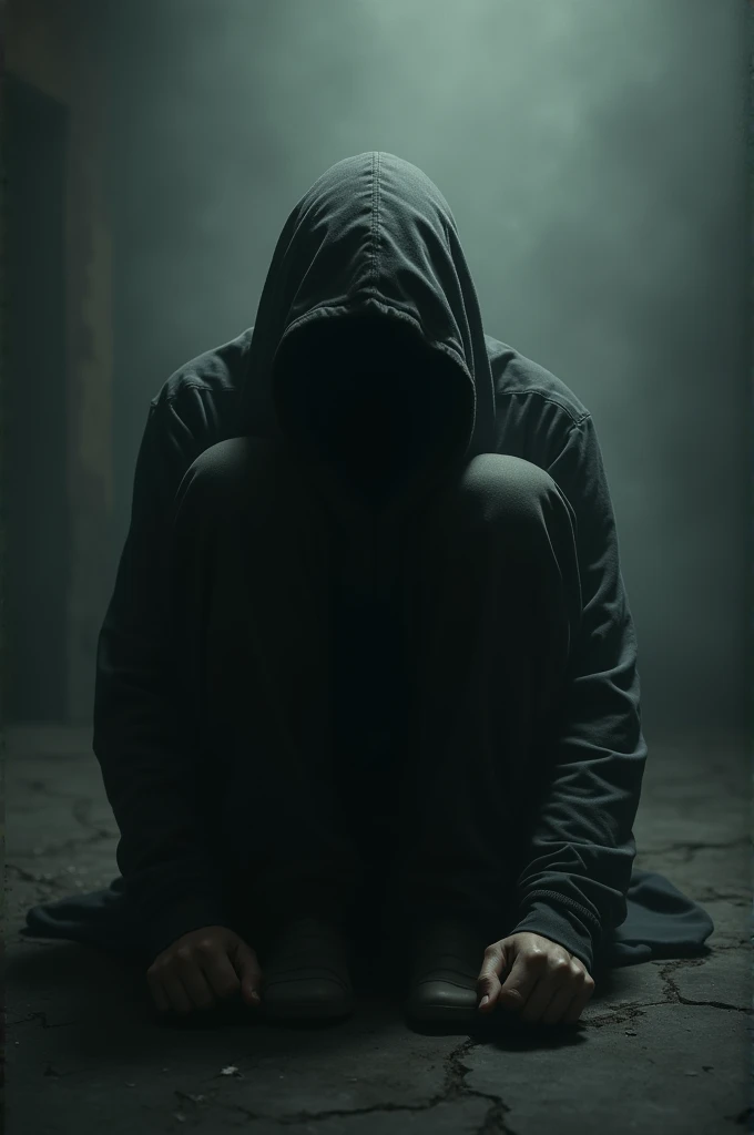 Create an image that shows anguish and depression 