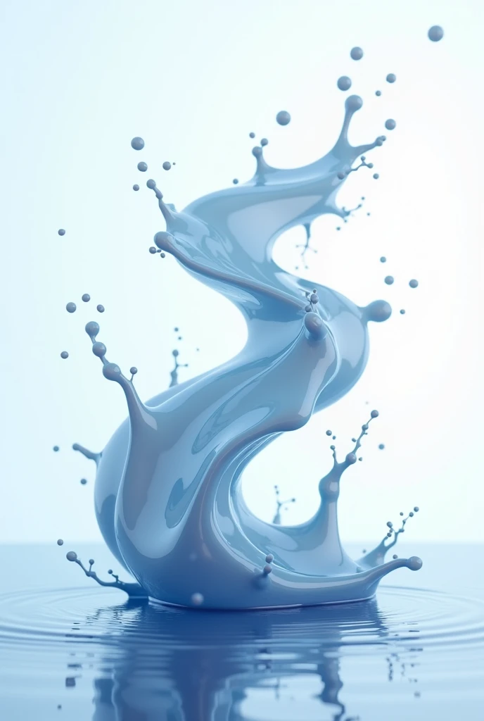 create an image showcasing state of matter liquid representation for students