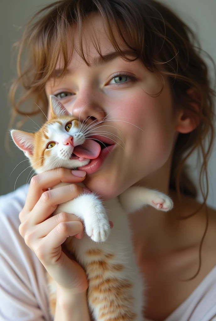 Cute girl pussy licking