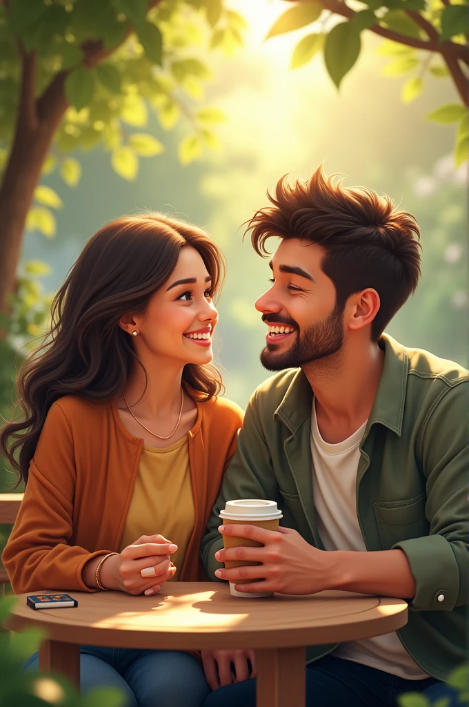 Friends enjoying 