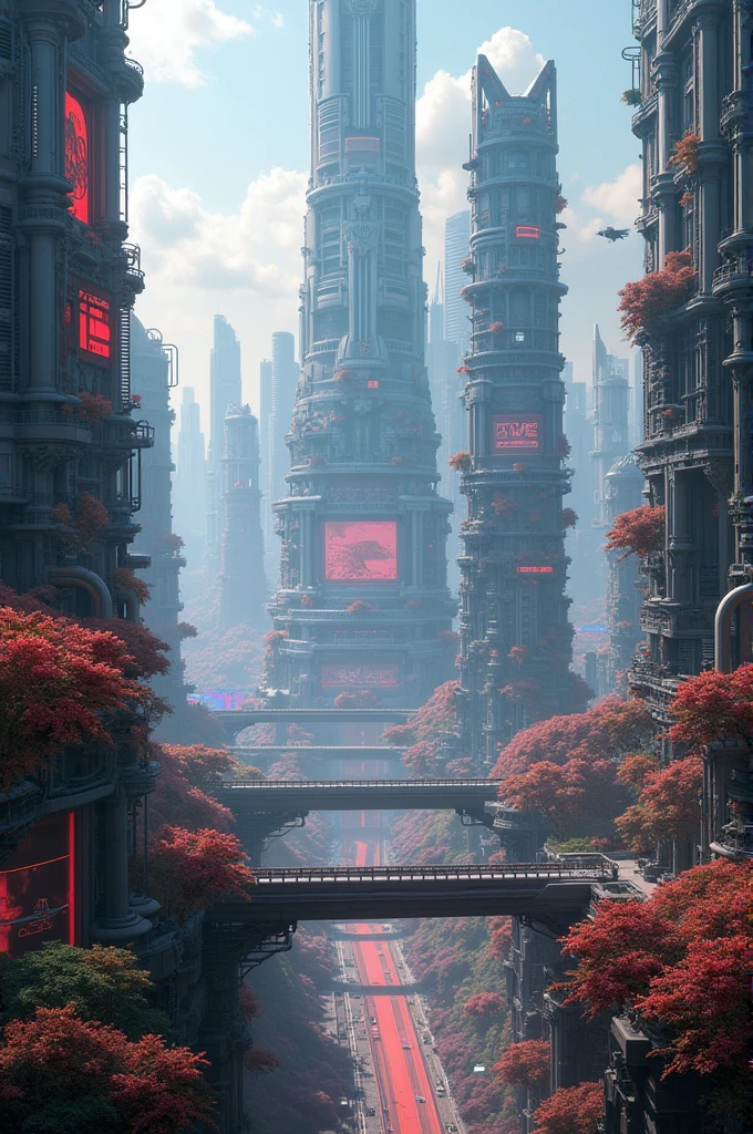 India after 2047 devloped cyperpunk city