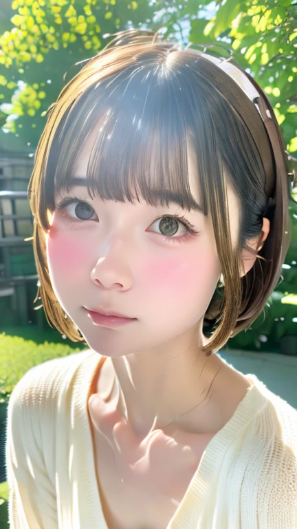 (Beautiful  Japanese female), cute face, (deeply carved face:0.7), (freckles:0.6), soft light,healthy white skin, shy, bob, (serious face), (sparkling eyes), thin