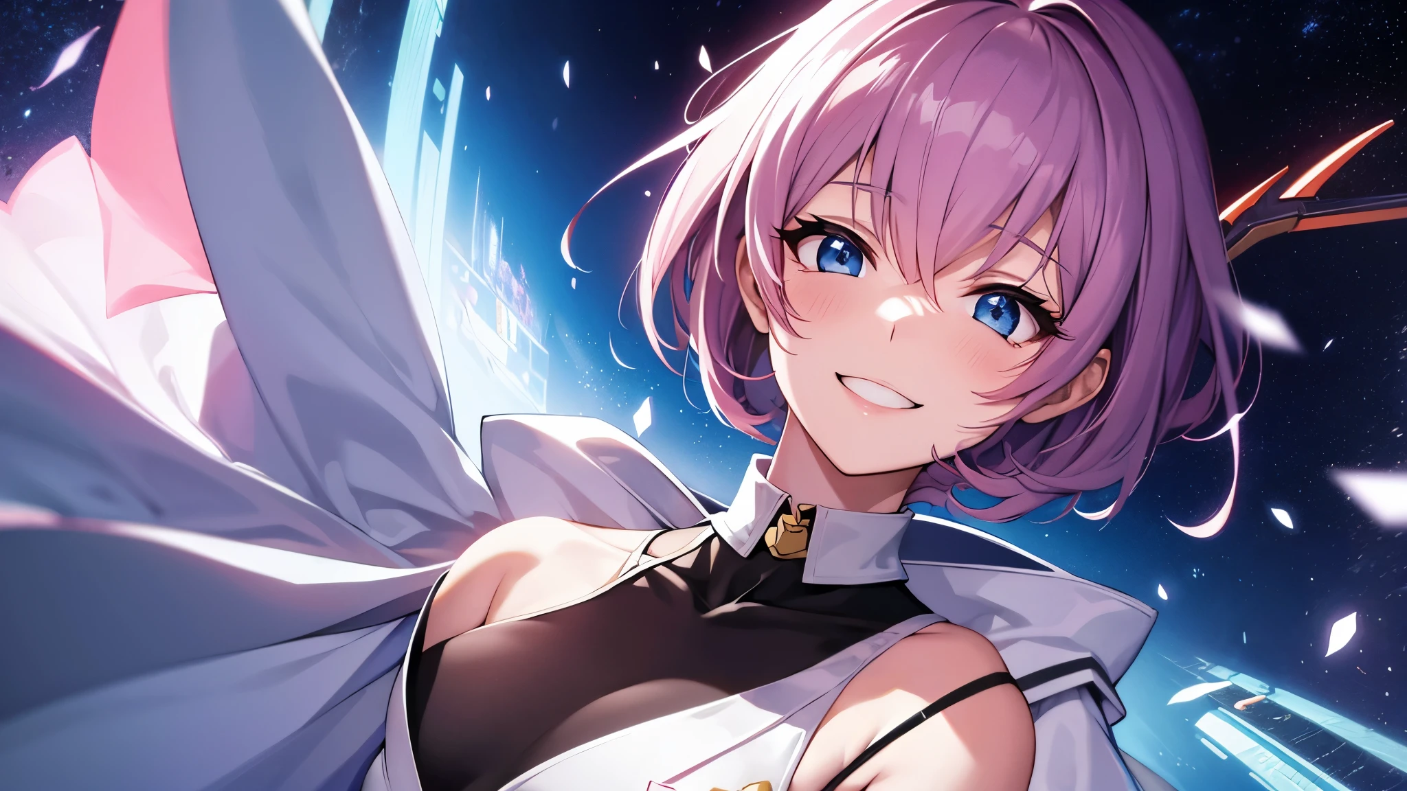 Digital Space、Anime characters、smile