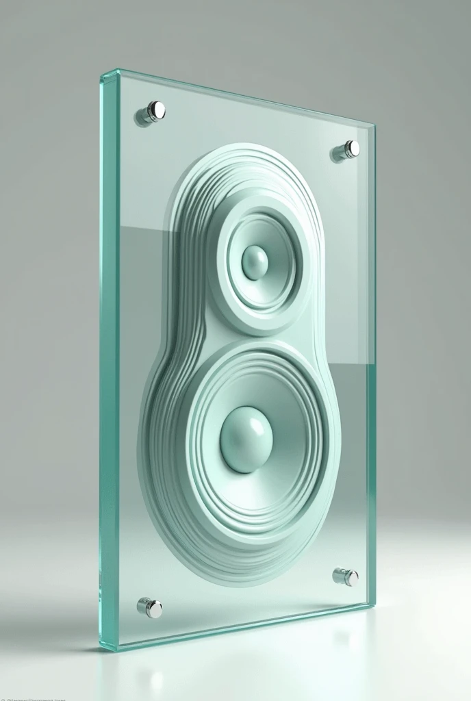 can you make me a glass plaque for artist speaker