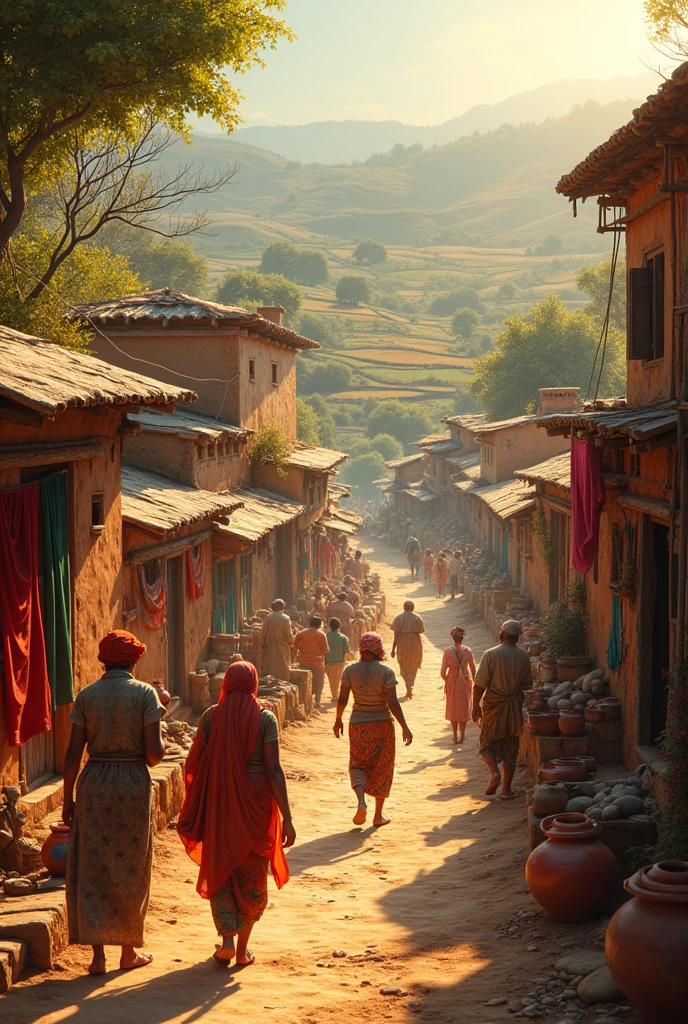 Indian Village 16.9