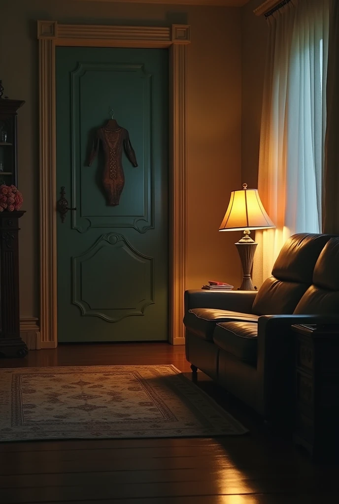 Big penis crying in the corner of the house