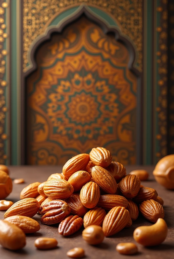 Honey Nuts photo Islamic background