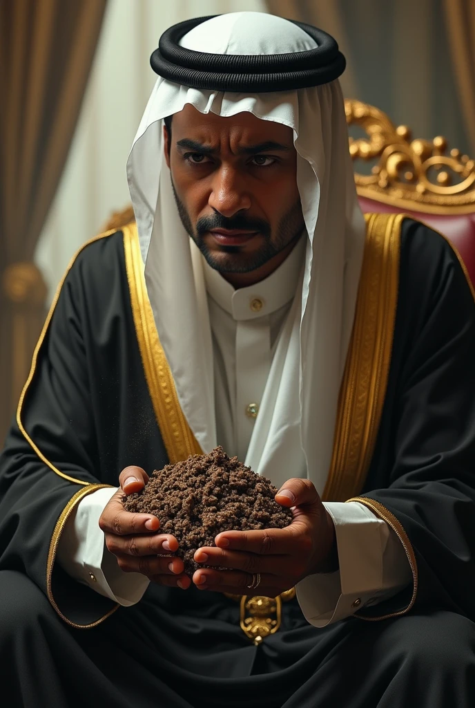 Mohammed bin Zayed Al Nahyan eats pig droppings