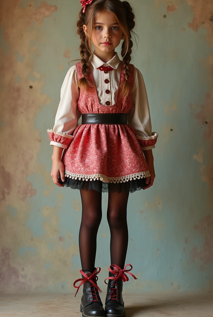 ten girl cosplay wearing pantyhose and heels