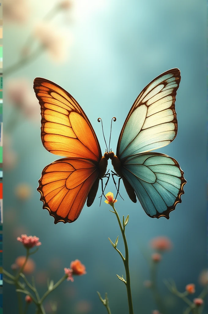 Love story status in butterfly 🦋