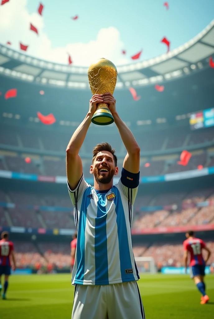 messi and his World Cup and bllon d or