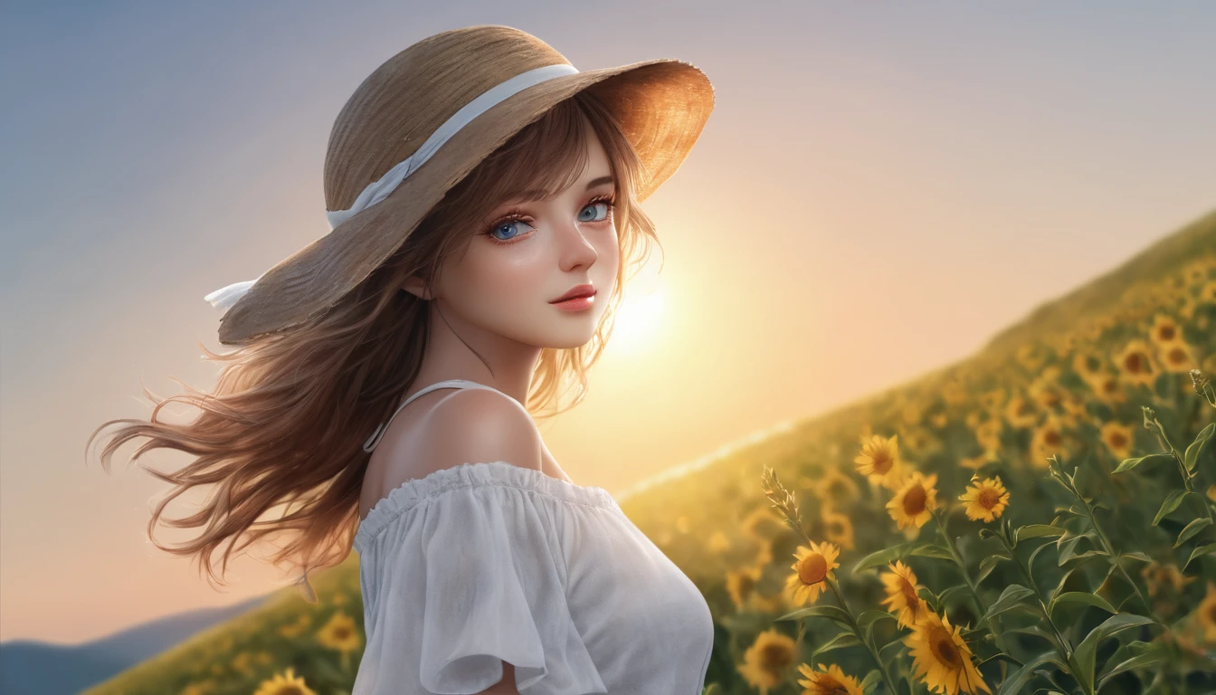 Summer sky,sunny,Daytime, (Highest quality,4K,8k,High resolution,masterpiece:1.2),Very detailed,(Realistic,photoRealistic,photo-Realistic:1.37),High resolution,超High resolution,Studio Lighting,Vibrant colors,Professional
