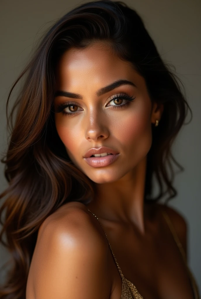 photo de profil sexy, tanned latina girl, brown-hair, 