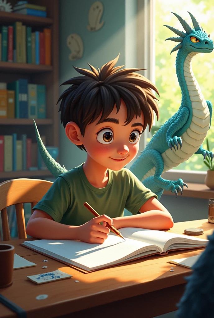 A one boy write the dragon full video