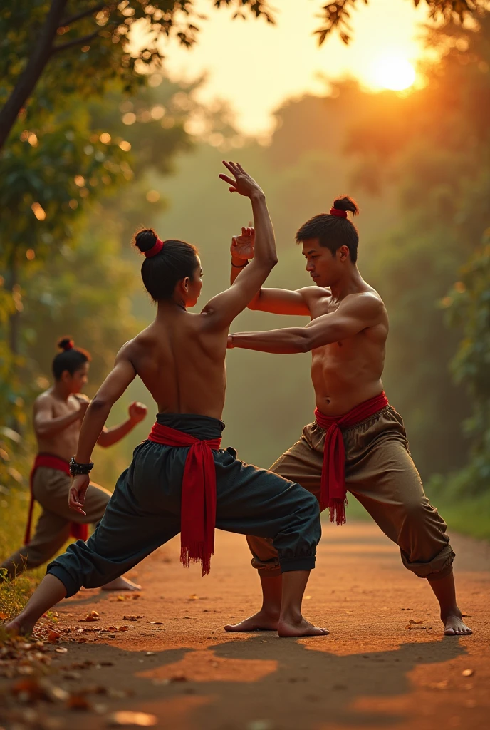 I got great pictures of kun Khmer martial arts