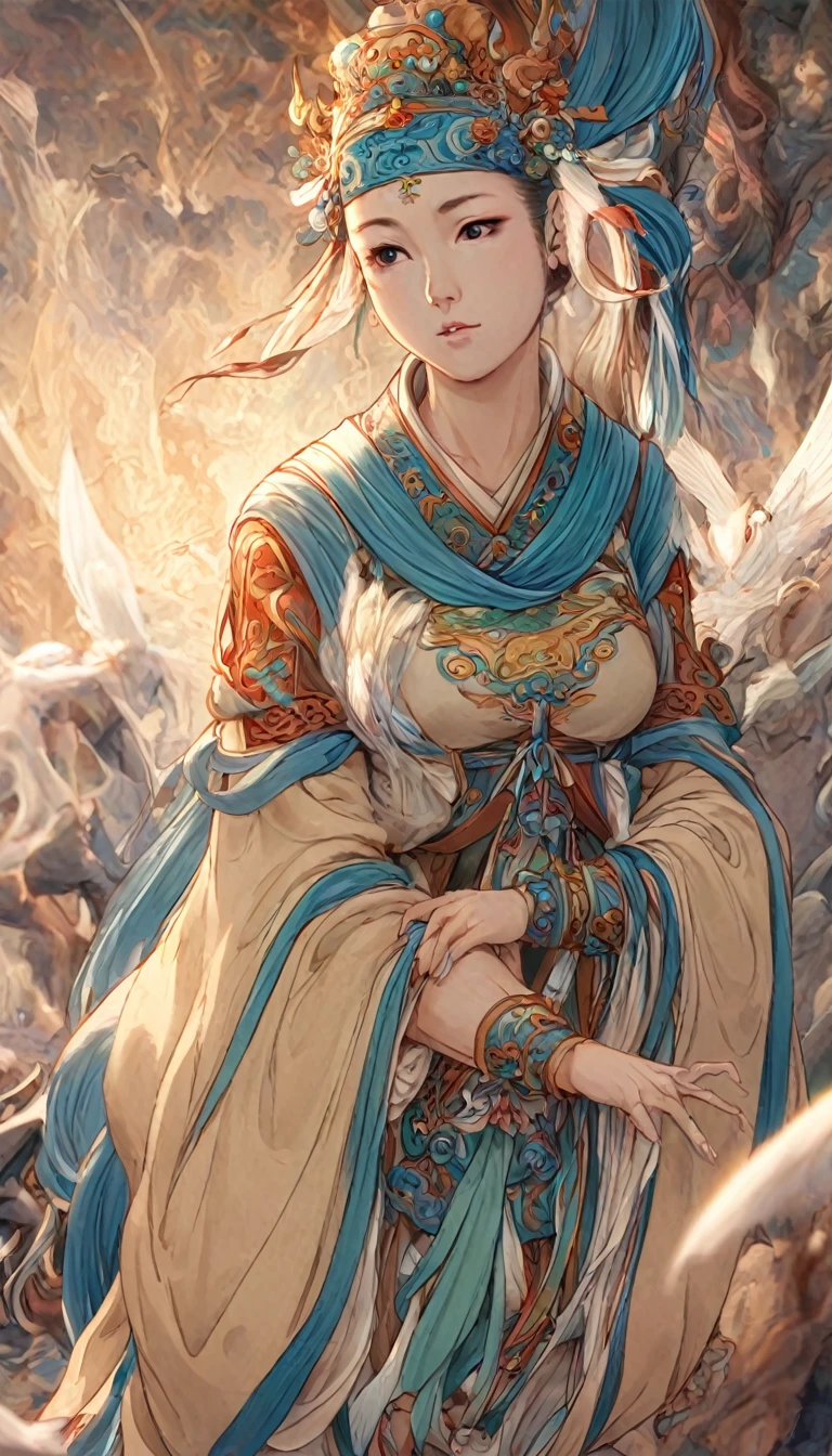 Ancient Chinese fairy,Normal hand,Normal face