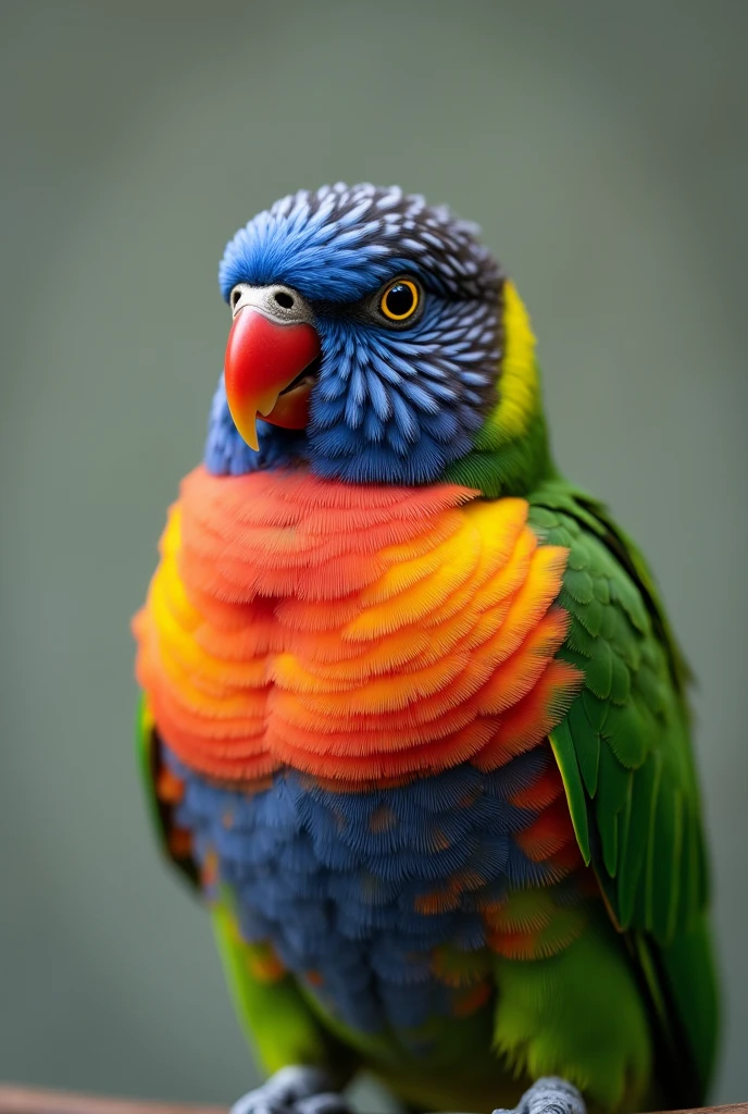 Photo of a parakeet from a