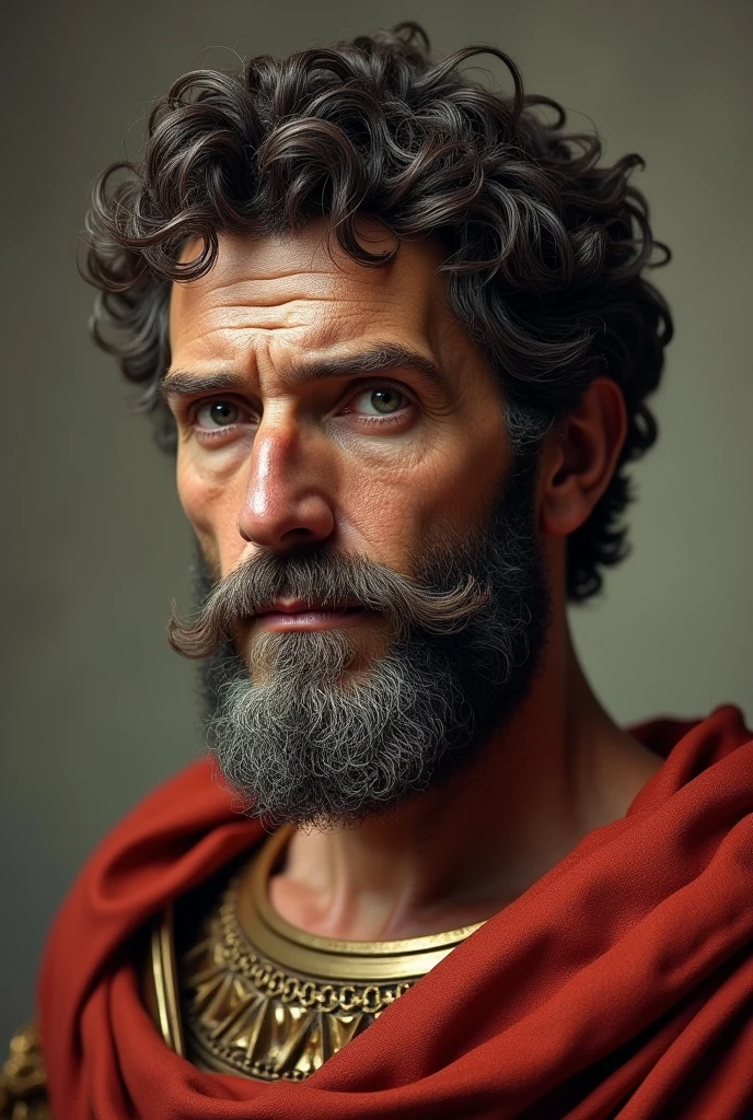 (photorealism:1.2), Marcus Aurelius, stoic