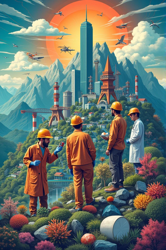 Make a poster about the importance of minerals in our society