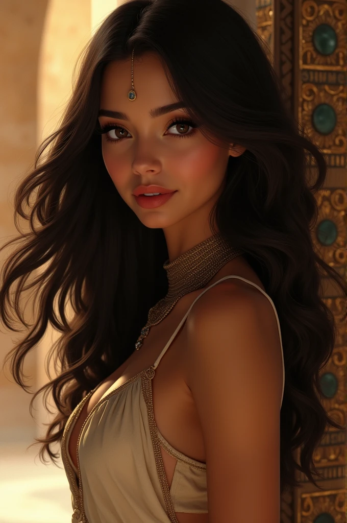 Young Egyptian brunette