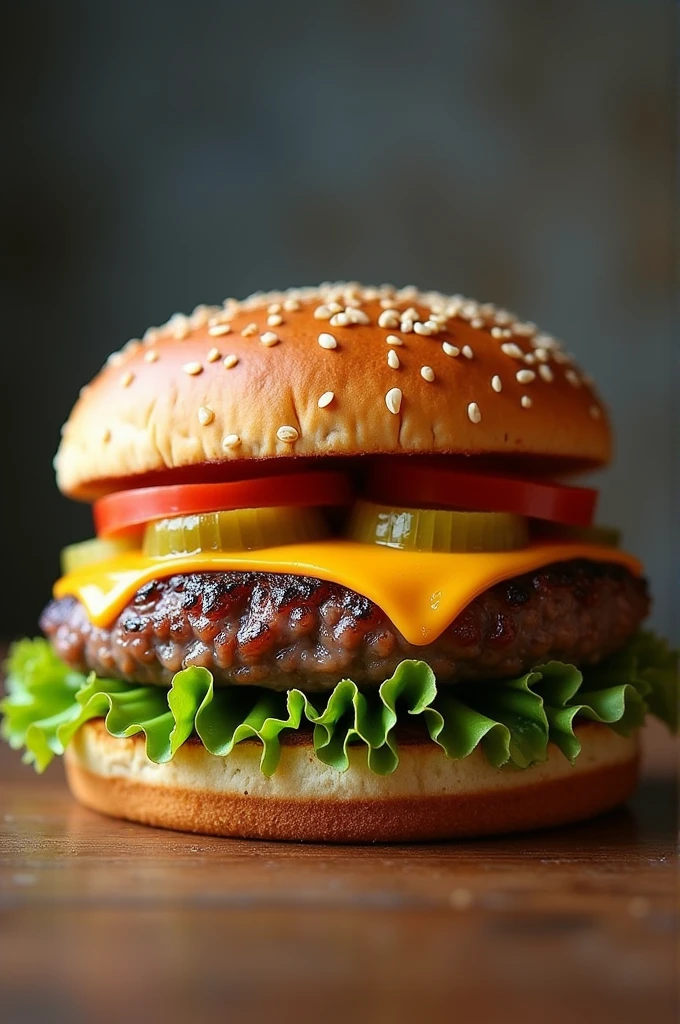 Create burger image 