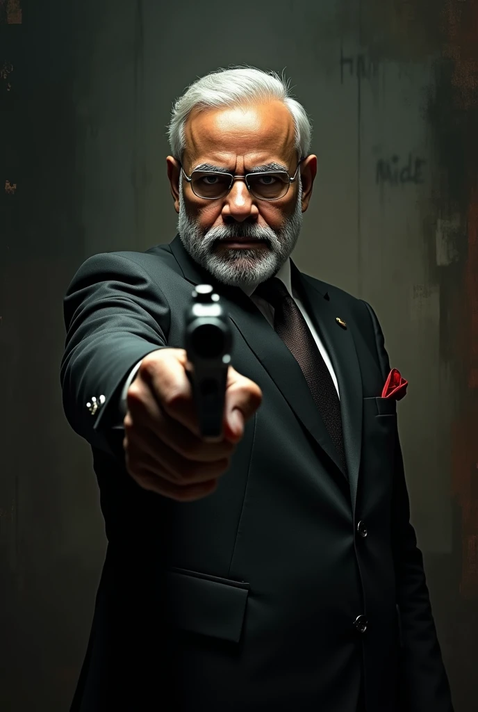 Pm narendra modi ka don wala roop or unke hath mein gun bhi hai