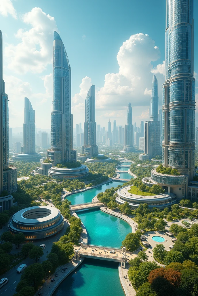 Draw a country that's renovated with 5trillion dollars 