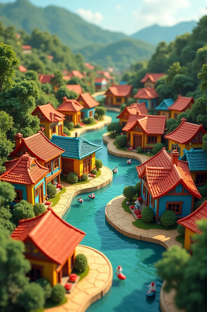 a board with 30 houses and a Rio Grande do Sul theme