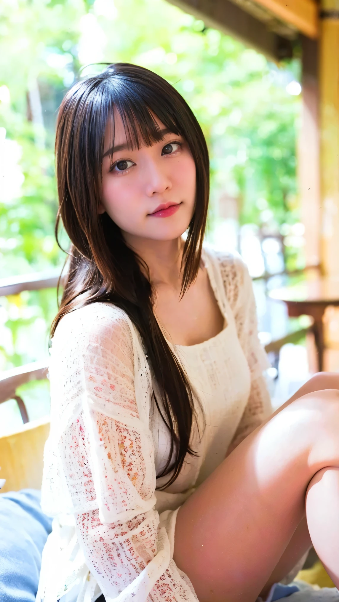 Cute Japanese Women Photos, smile:1.78, 20-year-old, oil, One Length Hair＆Hair straightening balm:1.55, (photo Realistic:1.4), (hyper Realistic:1.4), (Realistic:1.3), (Smoother lighting:1.05), (Improving the quality of cinema lighting:0.9), 32K, 1 person,20-year-oldの, Realistic lighting, Backlight, The light shines on your face, Ray Tracing, (Bright light:1.2), (Improvement of quality:1.4), (Highest quality Realistic textured skin:1.4), fine grain, Detailed face,(smile:0), (Emphasis on face close-up:1.3), (Enhances the beauty of skin texture:1.1),((Extremely precise and accurate anatomy:1.0)), (Enhances the beauty of skin texture:1.1), Clean and glowing skin, mesh, thin:1.2, (Realistic:1.3), Realisticなライティング, (Smoother lighting:1.05), 32K, One Japanese woman, fine grain, Detailed face, (Film Grain:1.1),(Accentuates body lines:1.1), High resolution, Natural look, Kind eyes, Improves hair quality, Delicate light and shadow, Transparent muscles, Graceful pose, Beautiful Eyes, Sharp details, Soft light reflection, Beautiful contours, Delicate skin tone, Fine hair texture,Cute Japanese Women Photos,