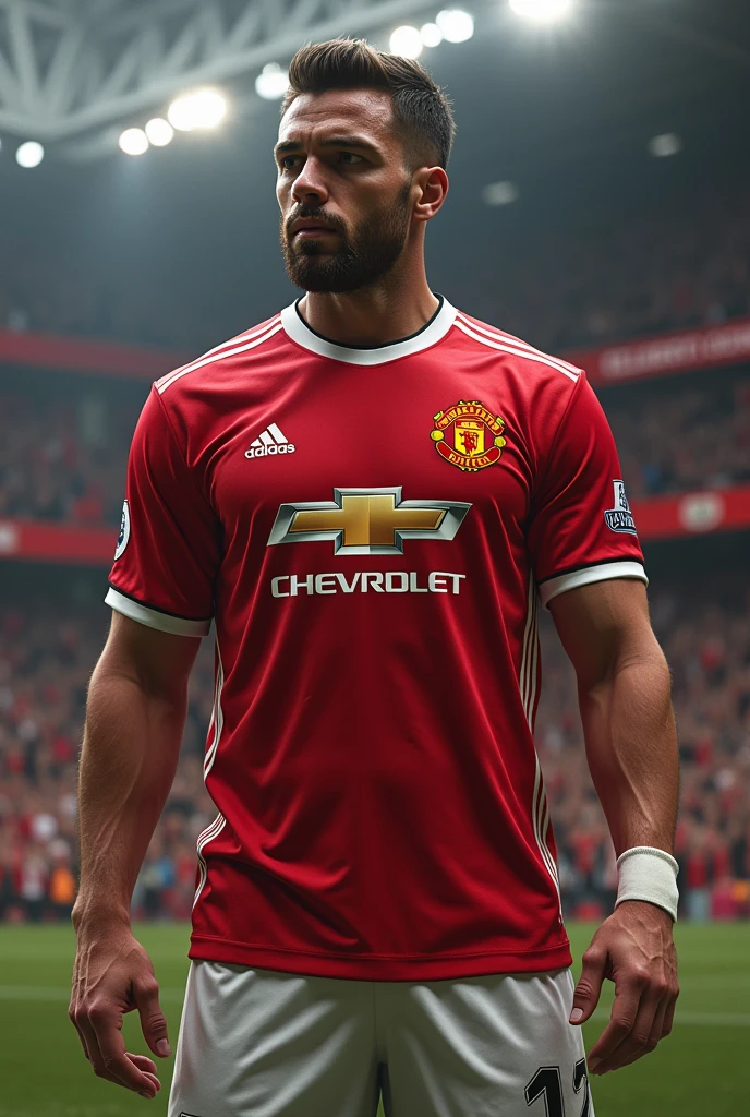 An Image of Martinez Mantchester United Defender ready for the match