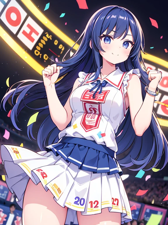 1girl, cute, {((lottery tickets)), jackpot in the lottery}, (delighted:1.3), (fist pump:1.3), confetti, cowgirl shot, ((best quality), (masterpiece:1.2), (extremely detailed)), perfect face, perfect arms, perfect hands, perfect fingers, anime, ultra-fine illustration, vibrant colors, dramatic lighting, (photorealistic:1.37),