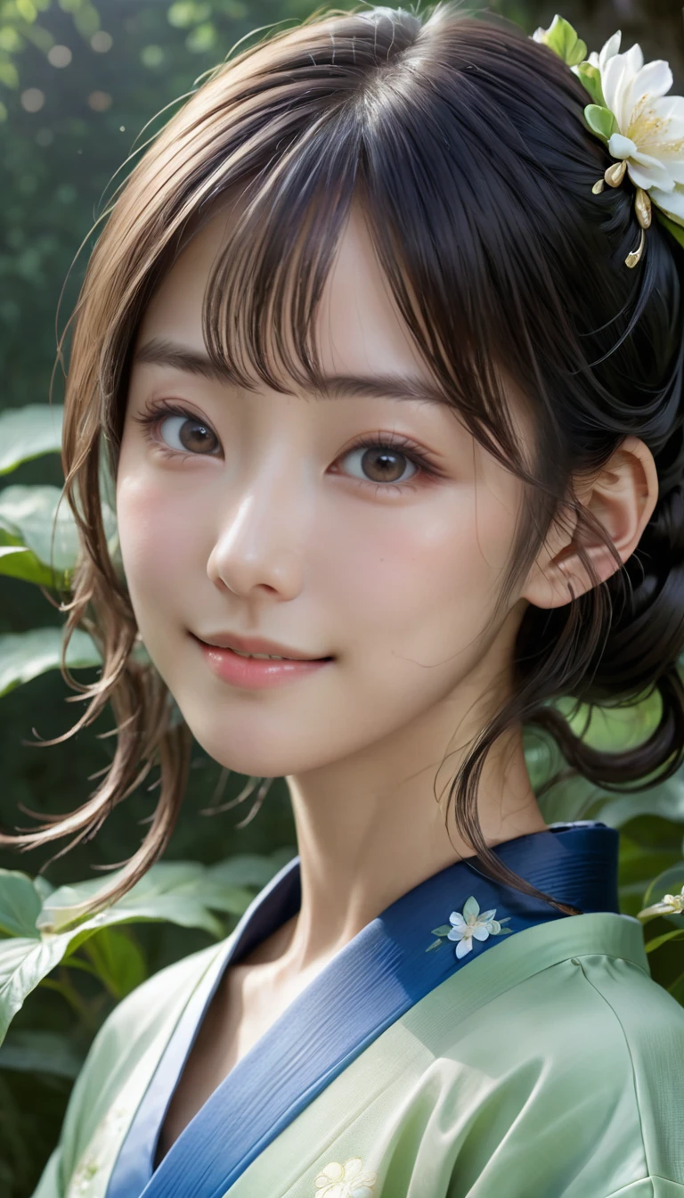 8k resolution, masterpiece, Highest quality, Award-winning works, unrealistic, SFW, elegant, Very detailed, Digital Painting, artステーション, コンセプトart, Smooth, Sharp focus, shape, artジャム、Greg Rutkowski、Alphonse Mucha、William Adolphe Bouguereau、art：Stephanie Law , , Royal Jewel, , Full Shot, Symmetric, Greg Rutkowski, Charlie Bowwater, beep, Unreal 5, Surreal, Dynamic Lighting, ファンタジーart, Complex色, Gion, Kyoto, Numerous fireflies, fire works, milky way, shooting stars, Small face, Very delicate look, , Delicate facial depiction, Delicate eye depiction, Upper body close-up, Alluring, erotic, dynamic sexy pose, sole sexy girl, healthy body, Age 22, , , ,, doaxvv_Marie Rose, geisha, height: 160cm, slender, small chest, Very long wavy blonde hair, Twin tails, Glowing Skin, Sweat, Smiling at the camera, look up, Invincible laughter, Complex, traditional Japanese see-through yukata,