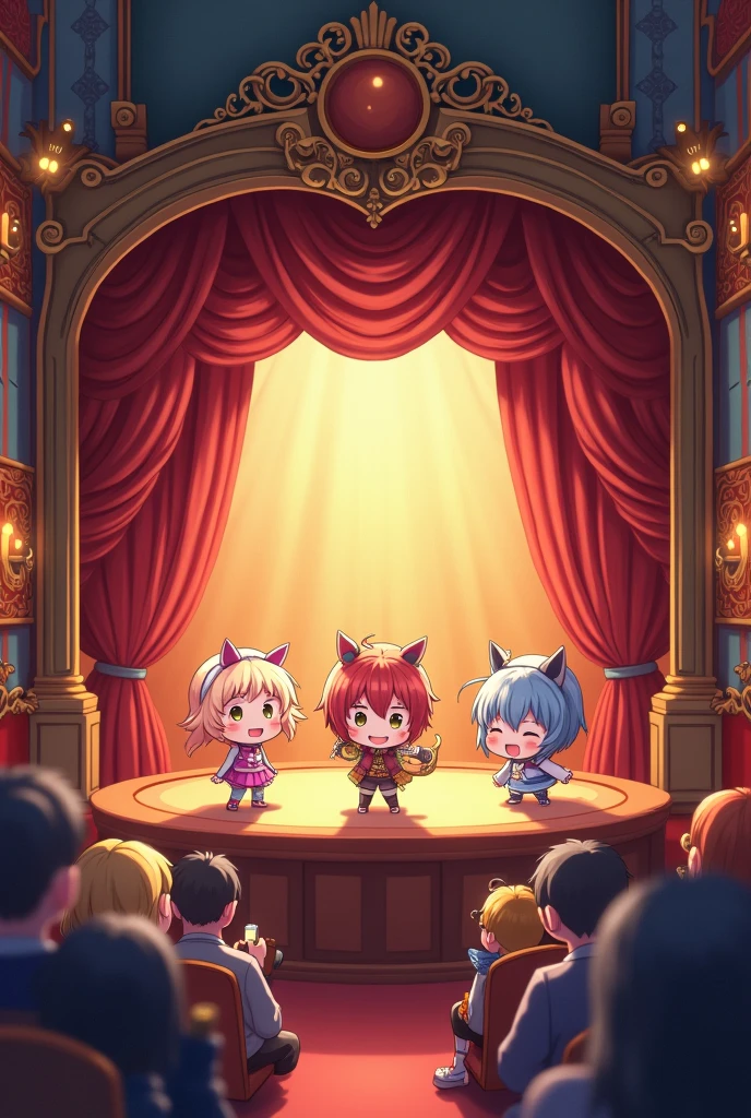 Theater, chibi anime