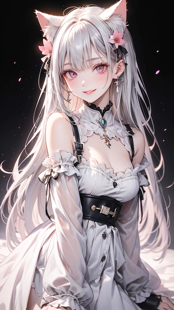 Boosette, (((corset))), (((red eyes)))
