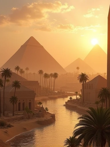  (Masterpiece.UHD.photorealistic.) ancient Egypt scenery.early morning light.