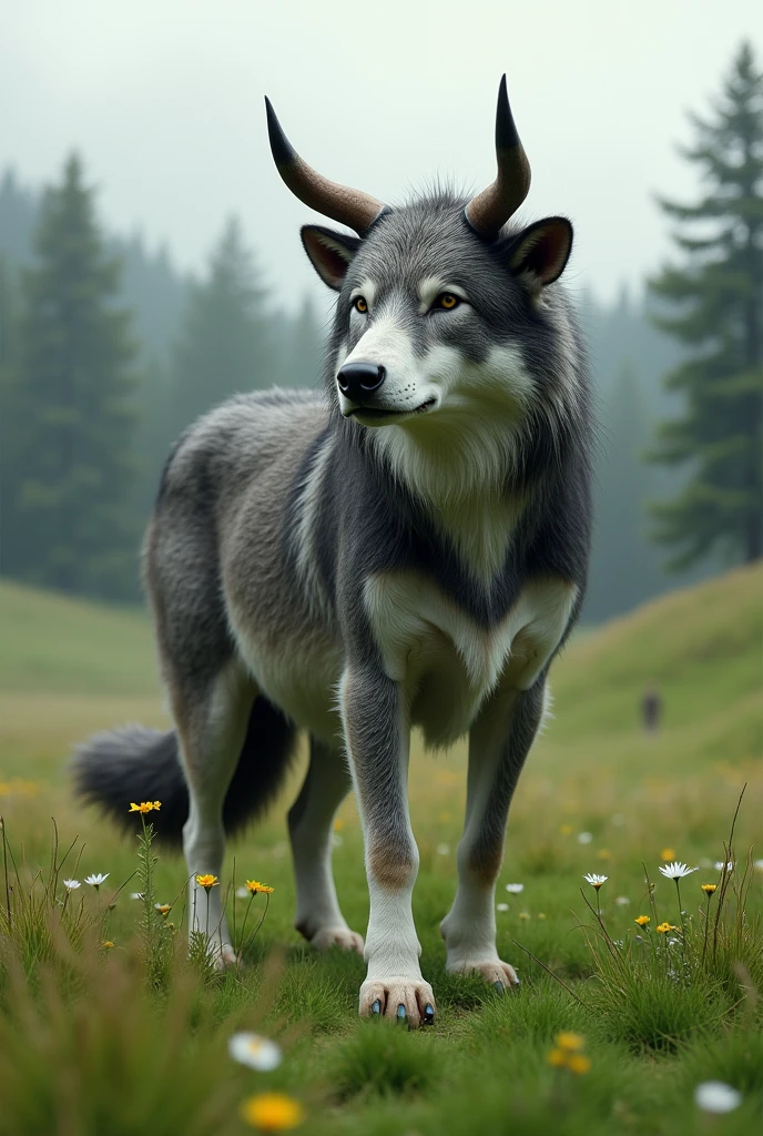 wolf and cow hybrid