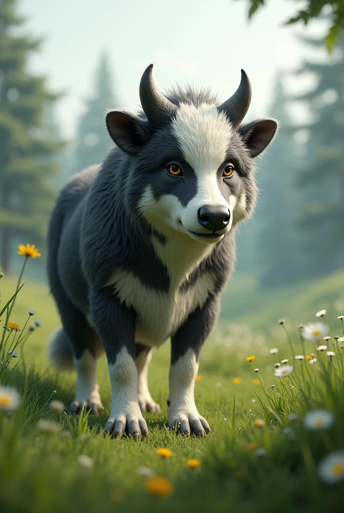 wolf and cow hybrid