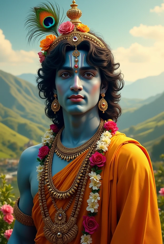 Prabhas as lord krishna