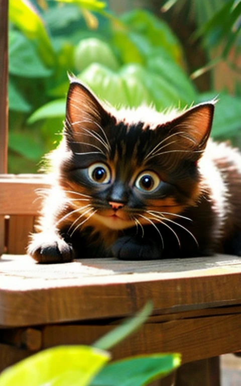 Kitten playing innocently、Too cute、Adorable、Beautiful Face、Well-formed face、Amazing visuals