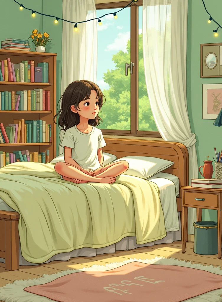 girl in bedroom