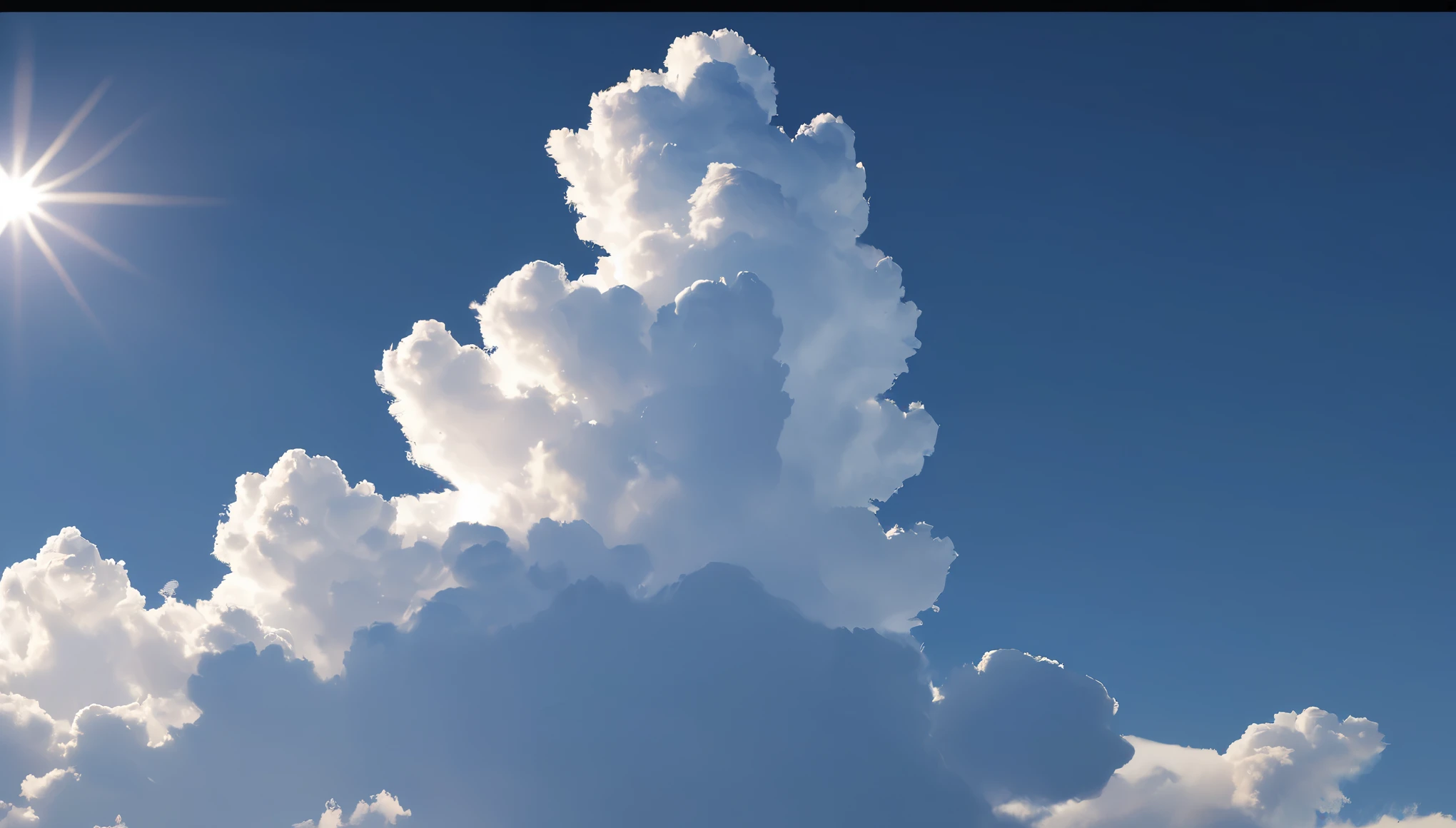 Summer sky,sunny,Daytime, (Highest quality,4K,8k,High resolution,masterpiece:1.2),Very detailed,(Realistic,photoRealistic,photo-Realistic:1.37),High resolution,超High resolution,Studio Lighting,Vibrant colors,Professional