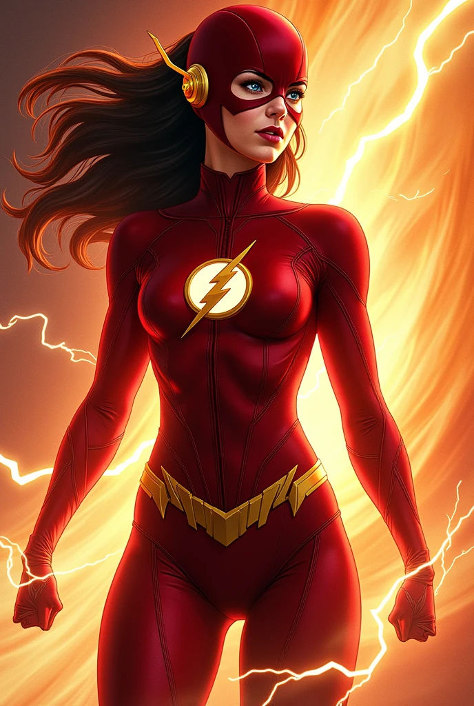 Iris west Allen in the flash
