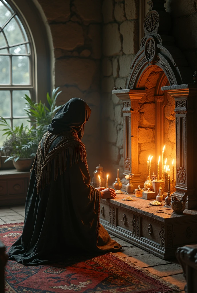 Worship: Start each day by visiting the Shrine of Azura or any other shrine you’ve built at your home. Offer potions, soul gems, or valuable trinkets to the shrine as a sign of devotion.