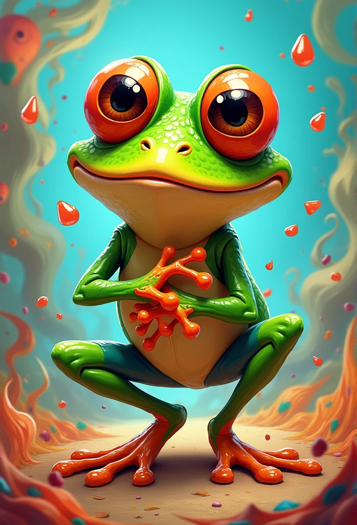 Crazy Frog Fan Art Style