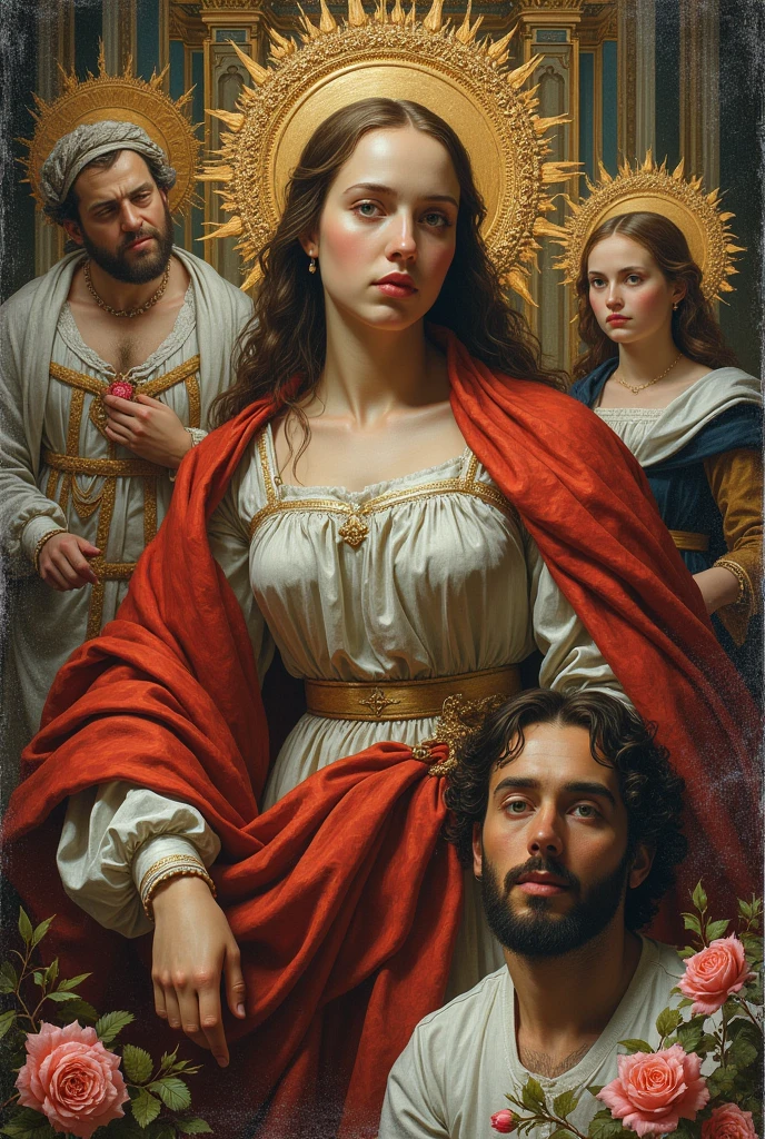 Create a collage of the characteristics of the Baroque