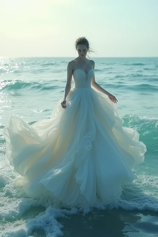 Ocean月ボリュームドレス　Ocean　Floating Feeling