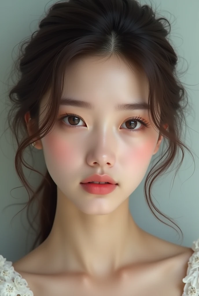 a realistic woman