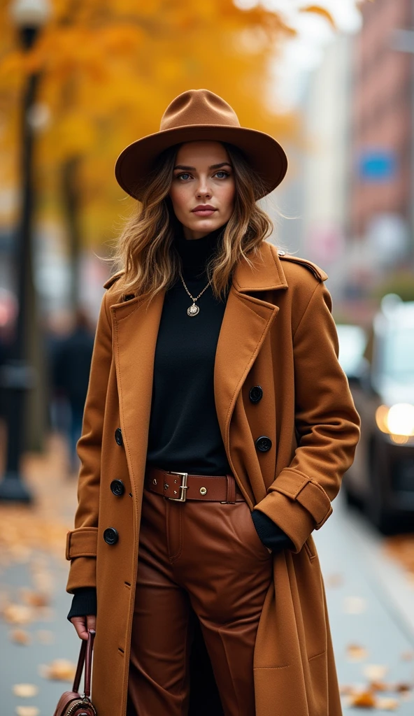 stylish outfit for autumn, Street style