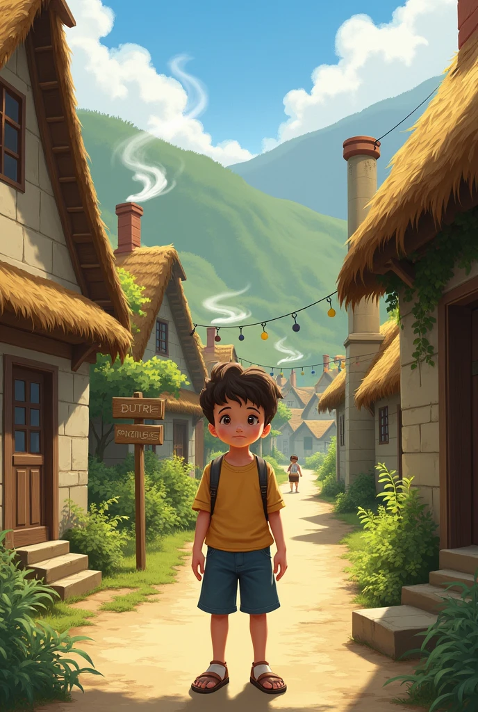 "There was a boy in a small village